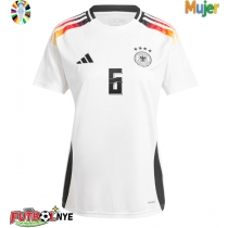 Camiseta Alemania Joshua Kimmich #6 Primera Equipación para mujer Eurocopa 2024 manga corta